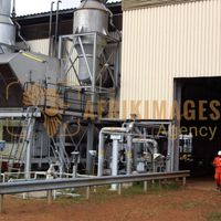 Afrikimages gabon / energie