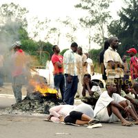 Afrikimages manifestations violentes