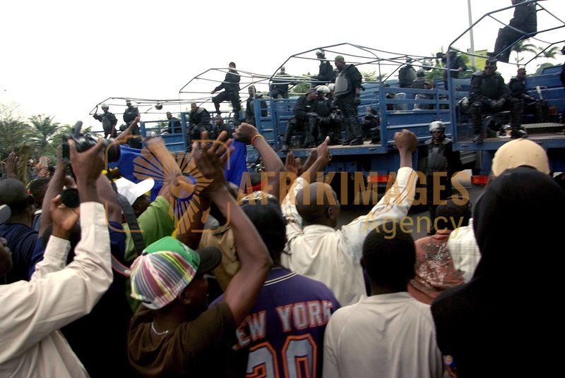 Afrikimages manifestations violentes