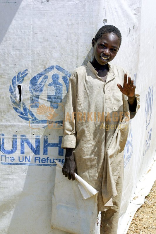 Afrikimages école réfugiés kolongo