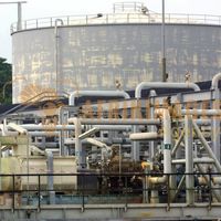 Afrikimages gabon / industrie 