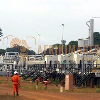 Afrikimages gabon / industrie 