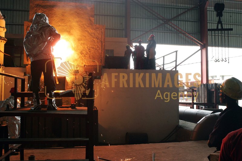 Afrikimages gabon / industrie 