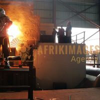 Afrikimages gabon / industrie 