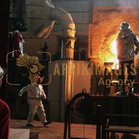 Afrikimages gabon / industrie 