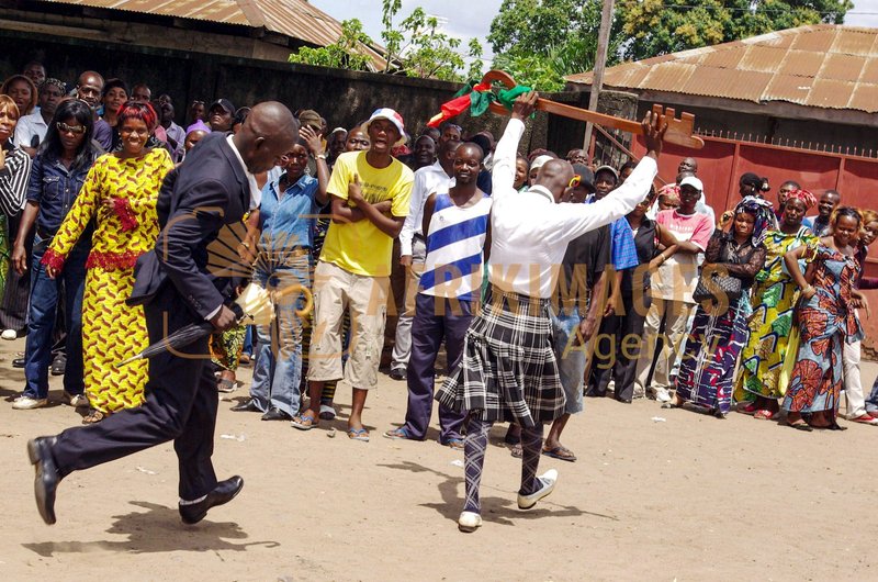Afrikimages sapeurs congolais