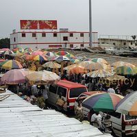 Afrikimages gabon /marchés