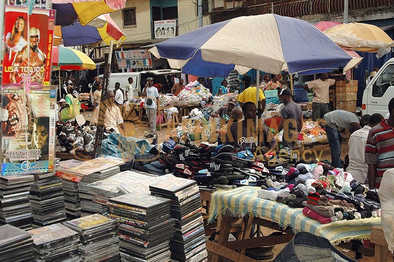 Afrikimages gabon /marchés