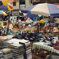 Afrikimages gabon /marchés