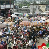 Afrikimages gabon /marchés