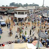 Afrikimages gabon /marchés