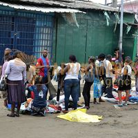 Afrikimages gabon /marchés