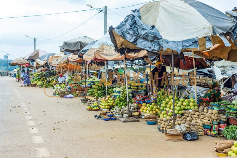 Afrikimages côte d'ivoire /marchés