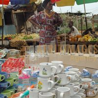 Afrikimages gabon /marchés