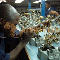 Afrikimages gabon /métaux & minéraux