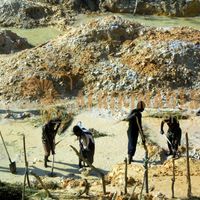 Afrikimages sierra leone / métaux & minéraux