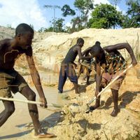 Afrikimages sierra leone / métaux & minéraux