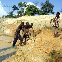 Afrikimages sierra leone / métaux & minéraux