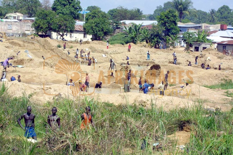 Afrikimages sierra leone / métaux & minéraux