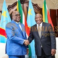 Afrikimages félix tshisekedi et un président