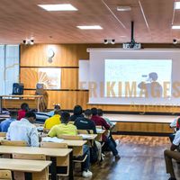 Afrikimages gabon/  ecole des mines et de la metallurgie de moanda