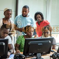 Afrikimages gabon/  ecole des mines et de la metallurgie de moanda