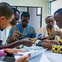 Afrikimages gabon/  ecole des mines et de la metallurgie de moanda