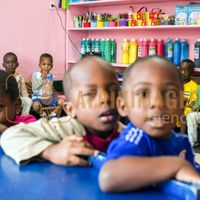 Afrikimages gabon /  ecole maternelle