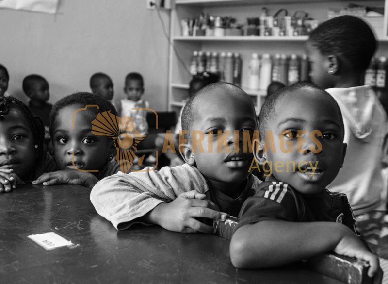 Afrikimages gabon /  ecole maternelle