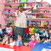 Afrikimages gabon /  école maternelle