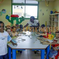 Afrikimages gabon /  préscolaire