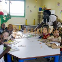 Afrikimages gabon /  préscolaire