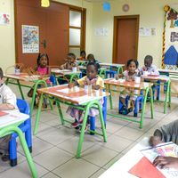 Afrikimages gabon /  préscolaire