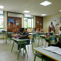 Afrikimages gabon /  lyceens